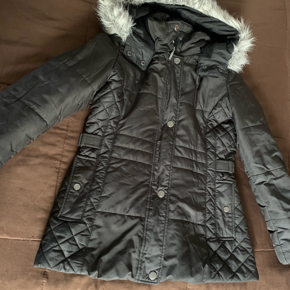 Black coat